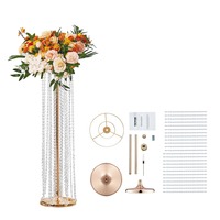 Accessoires de décoration de plafond en acier inoxydable de luxe moderne, options personnalisables pour mariages, fiançailles et plus encore