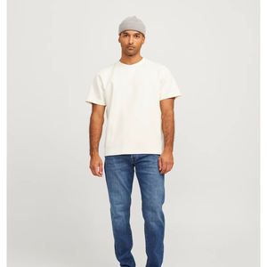 กางเกงยีนส์เดนิมผู้ชายแบบสั่งทำปี 2026 ทรงปกติ ผ้าฝ้ายหนานุ่ม สวมใส่สบาย สไตล์สตรีทแวร์ ขายส่งจำนวนมาก กางเกงยีนส์เดนิมทันสมัย - Product Image 5