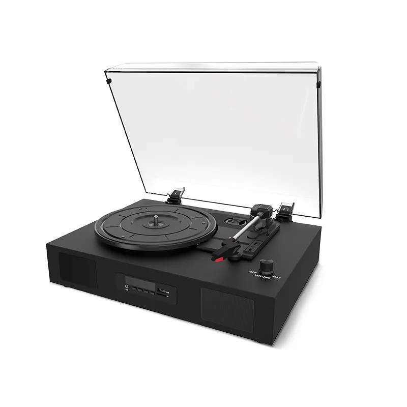 Máy Hát Đĩa Dây Đai Trực Tiếp Từ Nhà Máy Máy Máy Hát Đĩa Vinyl Cổ Điển Âm Thanh Cổ Điển Bàn Xoay