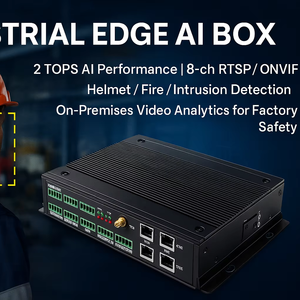 Caja Edge <span class=keywords><strong>AI</strong></span> integrada para EMS y automatización RK3568 SoC Diseño sin ventilador Linux Docker IoT Gateway - Product Image 1