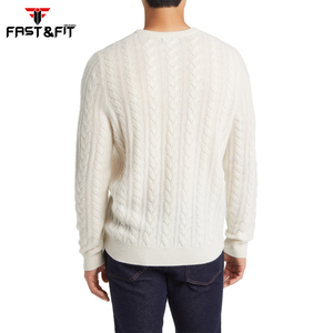 El suéter informal de invierno para hombre personalizado más popular, prendas de punto transpirables para hombre - Product Image 2