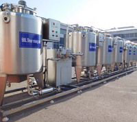 Réservoir de pasteurisation et de refroidissement du lait de 100L, 200L, 500L, 1000L pour ferme