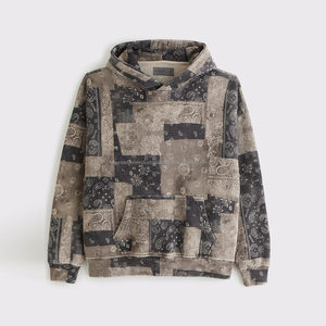 Sudadera con Capucha de Alta Calidad, 465GSM, Corte Regular, con Estampado Digital y Bordado, para Hombre, Invierno - Product Image 6