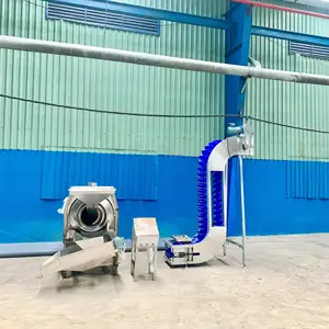 La máquina tostadora de anacardos se utiliza para máquinas de fábrica de anacardos, fácil operación y mantenimiento en Vietnam