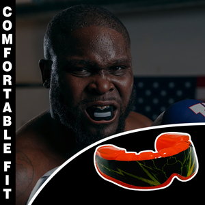 Protège-dents de boxe professionnel personnalisé avec équipement d'entraînement de boxe imprimé, équipement de protection sportive de haute qualité - Product Image 5