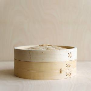 Kit de vaporizador de bambú natural, para dumplings, Dim Sum y arroz adhesivo, logotipo personalizado y tamaño de Vietnam, precio de fábrica - Product Image 1