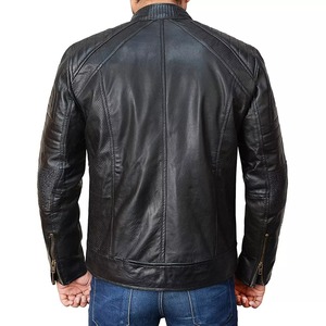 Chaqueta de Cuero Genuino de Lujo para Hombre y Mujer, Logotipo Personalizado, Suministro Directo de Fábrica - Product Image 4
