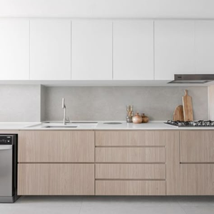 Proyecto JY, Tablero de Madera con Acabado Personalizado, Modular RTA, Estructura Moderna de 3 Capas de Primera Clase, Cocina para Uso en Hoteles - Product Image 4