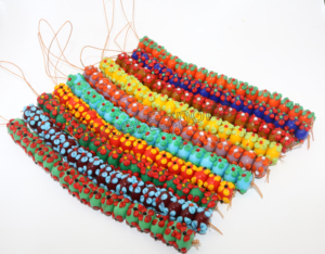 Cuentas de vidrio, cuentas de lujo para la fabricación y decoración de joyas Paquete de 5 hebras - Product Image 5