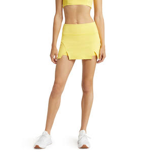 Falda de Tenis Corta Plisada Lisa Personalizada con Bolsillos, Talla Grande, Cintura Baja, Elástica, Transpirable, Deportiva - Product Image 5