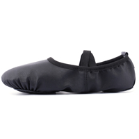 Zapatillas de Ballet Profesionales de Cuero PU Suave para Mujer y Niña, con Suela Partida y Transpirables, Disponibles al por Mayor en EE. UU.