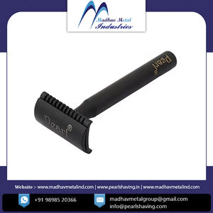 Maquinilla de afeitar de seguridad con hoja de metal de doble filo de varios colores disponible a un precio razonable - Product Image 2