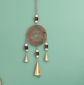 Duli กระดิ่งลมโลหะฮวงจุ้ยพร้อมกระดิ่งแขวนทำจากทองแดงสำหรับตกแต่งภายในและภายนอกอาคาร - Product Image 4