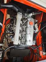 Chariot élévateur diesel d'occasion HELI 5 tonnes, 2 étages, déplaceur latéral, levée 3m, acier, bon état, moteur Wechai, 4x4, utilisation facile