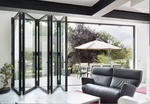 Superhouse Bay Door à vendre Hurricane Proof Aluminium <span class=keywords><strong>Verre</strong></span> Pliable Moderne Villa Fenêtres à vendre Professionnel Usine Pliante - Product Image 6