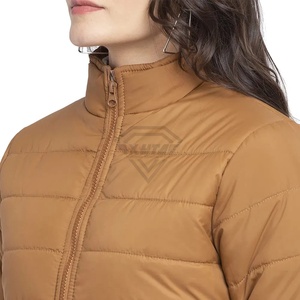 Veste matelassée d'équitation pour femmes de bonne qualité, prix de gros, fermeture éclair, coupe-vent, veste d'équitation pour femmes, veste d'équitation en plein air - Product Image 4