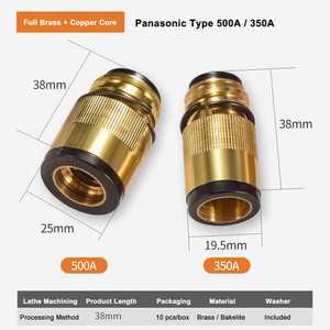 ฉนวนหัวเชื่อมทองเหลือง MIG แบบเบกาไลท์ ขนาด 350A ชนิดพานาโซนิค สำหรับเชื่อม MIG MAG - Product Image 5