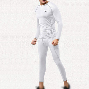 Ropa de entrenamiento Conjunto de compresión Material duradero Conjunto de compresión En stock Conjunto de compresión para hombres - Product Image 3