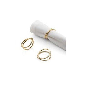 Servilletero de latón Latón para servilleta para decorar tu mesa en fiestas Eventos servilletero con el costo más bajo - Product Image 5