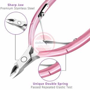 Pince à cuticules en acier inoxydable coupe-cuticule dissolvant professionnel durable pédicure manucure outils - Product Image 5