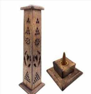 Premium Handmade Natural Agarbatti <b>Incense</b> <b>Sticks</b> <b>Holder</b> Stand & Ash Catcher Artisnal Indian Quality Factory Price Model No- 62 - Product Image 3