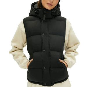 Chaleco acolchado para mujer, ligero, plegable, chaleco de invierno, chaqueta sin mangas aislada, chaleco informal para exteriores para mujer - Product Image 1