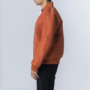 Chaquetas Bomber Casuales con Cuello Alto y Cremallera para Hombre, Otoño, al por Mayor, Chaquetas Lavadas para Exteriores - Product Image 4