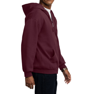 Sweat à capuche surdimensionné avec fermeture éclair pour homme, Logo imprimé et personnalisé - Product Image 5