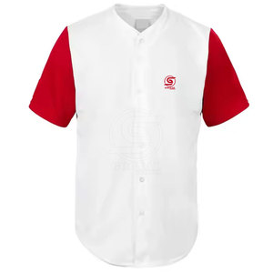 Nueva Llegada Ropa Deportiva 100% Poliéster Jersey de Béisbol Mejor Precio Oferta Jersey de Béisbol Hecho en Pakistán - Product Image 1