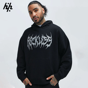 Haute qualité sérigraphie DTG impression pull à capuche fabricant personnalisé lourd 100% coton français éponge unisexe sweats à capuche - Product Image 1