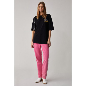 GRIMELANGE CAITLYN Camiseta oversize con cuello redondo para mujer - Product Image 5