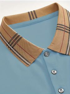 Polo de hombre más vendido del fabricante, diseño de logotipo profesional, estilo sólido único, informal, de talla grande, transpirable - Product Image 4