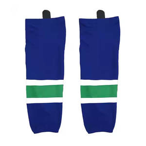 Sublimación Calcetines de hockey sobre hielo Personalizados 100% Poliéster Hombres Calcetines de hockey para el logotipo del equipo Diseño personalizado - Product Image 2