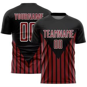 Kunden spezifische Designs Team Shirt Fußball tragen atmungsaktive Fußball uniform Fußball T-Shirt schnell trocknen Fußball volle Uniform - Product Image 3