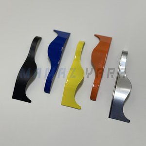 Navaja de Afeitar de Grado Industrial con Hojas Onduladas, Puntas Afiladas, Estilo Dominicano Personalizado OEM, Hoja Curva Reemplazable, Navaja para Estilizar la Barba - Product Image 4
