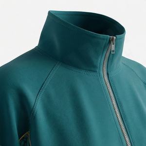 Chaqueta Cortavientos de Color Sólido a la Moda, Chándales con Capucha Estampados Hechos a Medida, Impermeables, Ligeros, de Poliéster, para Deportes, Gimnasio - Product Image 4