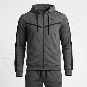 Ensembles de sport pour hommes, ensembles de jogging tendance, survêtements athlétiques, vêtements de performance pour la course à pied, vêtements de sport quotidiens, vêtements actifs - Product Image 1