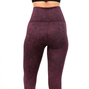 Leggings de gym lavés à l'acide pour femmes Leggings vintage sans couture Logo personnalisé Lavage à l'acide Prix de gros Fabriqué Legging en tissu de la meilleure qualité - Product Image 4