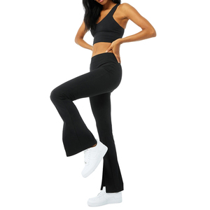 Ropa deportiva Ropa de yoga Conjuntos de mujer Ropa deportiva Conjunto de 2 piezas Traje de mujer Logotipo personalizado Trajes Gimnasio Conjuntos de fitness 2025 - Product Image 4