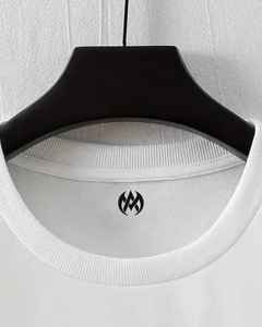 T-shirt Hip Hop Vintage surdimensionné de haute qualité 100% coton col rond poids lourd manches courtes motif solide imprimé Design - Product Image 4