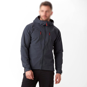 Veste de randonnée en toile softshell de haute qualité pour homme avec col montant, imperméable et respirante, services OEM disponibles - Product Image 1