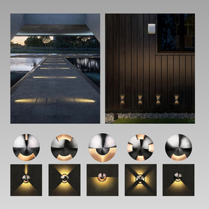 Luminaire LED encastré ultra-plat pour extérieur, <span class=keywords><strong>IP67</strong></span>, étanche, pour patio, jardin et <span class=keywords><strong>terrasse</strong></span>, éclairage paysager - Product Image 1