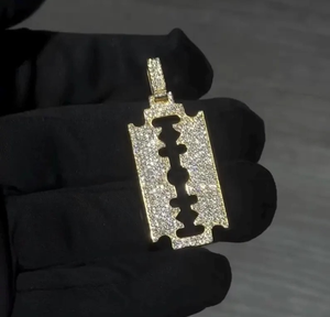 Moissanite Diamant Pendentif En Argent Sterling 925 Personnalisé Pendentif Cadeau Pour Autre - Product Image 3