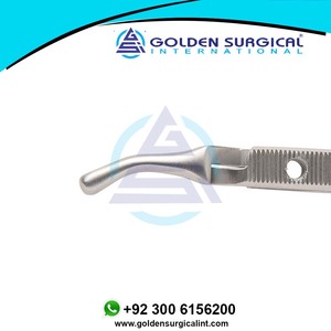 Abrazadera OEM Blalock curvada, longitud total 60mm, longitud efectiva de la mordaza 25mm, dentados laterales completos tipo mordaza - Product Image 4