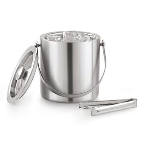 Cubos de hielo para bebidas de Metal plateado grande de diseño elegante para decoración de hogar y Bar Cubo de hielo hecho a mano - Product Image 6