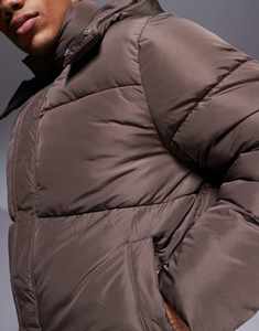 Chaqueta bomber de vuelo de nailon de Primavera de alta calidad al por mayor para hombre, chaqueta bomber acolchada de talla grande con logotipo personalizado para hombre, tela satinada - Product Image 4