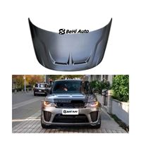 Capot de haute qualité en aluminium / fibre de carbone adapté à Land Rover Range Rover Sport 2014-2022 L494 style SVR