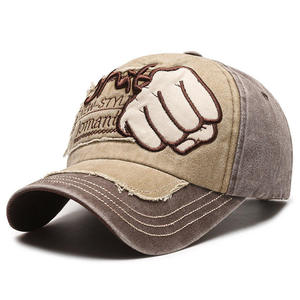 Casquettes de baseball ajustables pour hommes en coton animalier à 6 panneaux, casquettes snapback personnalisées en gros - Product Image 2