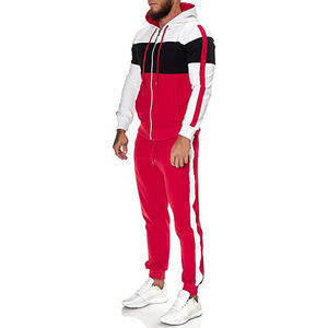 LOGOTIPO personalizado Streetwear Jogging Set Zip up Acid Wash Chándal Sudadera con capucha y pierna recta pantalones de chándal acampanados Set Hombres Sudadera con capucha - Product Image 4