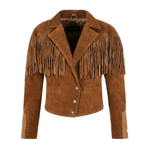 Chaquetas de cuero de alta calidad para mujer, abrigos de manga larga, ropa de invierno Seeling caliente, chaqueta de cuero para mujer a la venta - Product Image 1